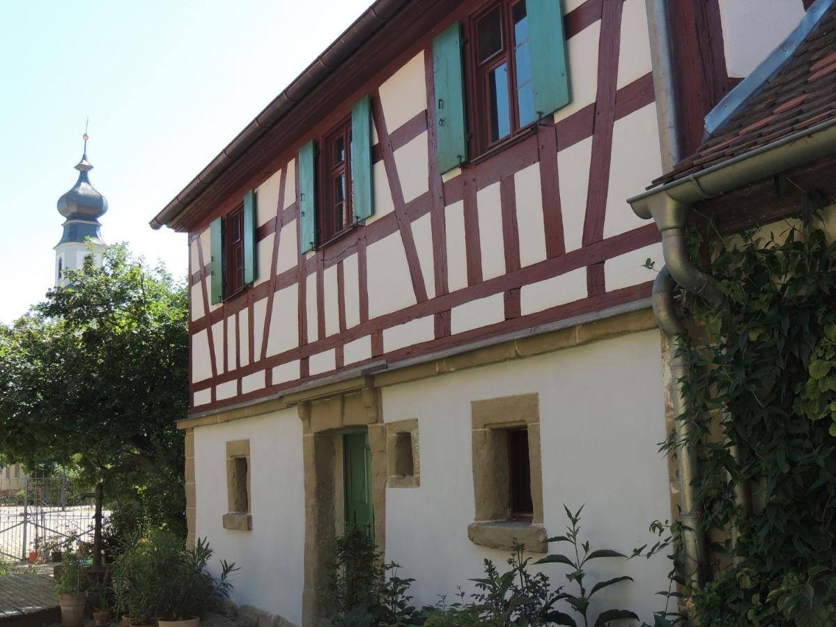 Pilger- Und Radlerherberge Herberge Im Hofhaus Colmberg Eksteriør bilde