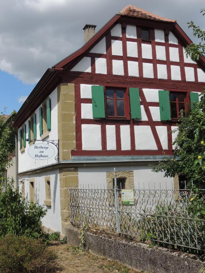Pilger- Und Radlerherberge Herberge Im Hofhaus Colmberg Eksteriør bilde